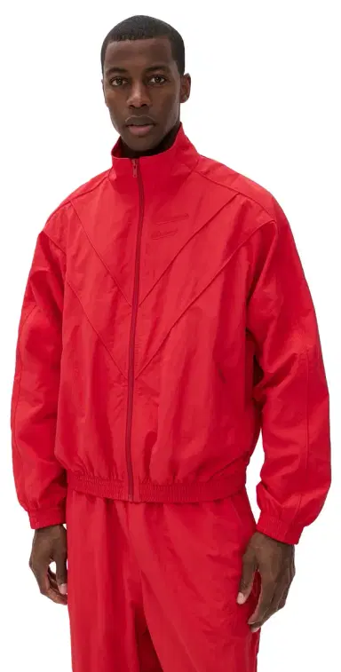 Willy Chavarria Bad Boy Track Jacket Red Hot | Thumbnail 1