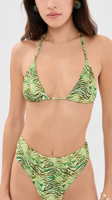 Peixoto Benji Bikini Top Wild Grove | Thumbnail 2