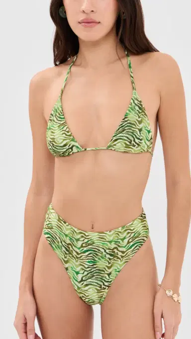 Peixoto Benji Bikini Top Wild Grove | Thumbnail 5