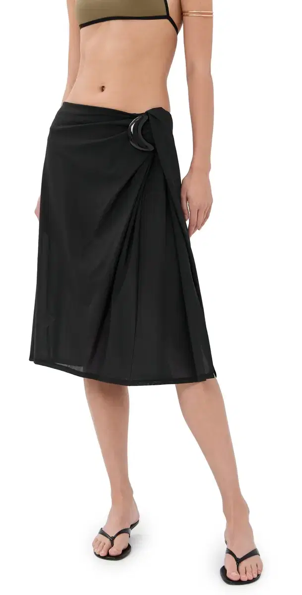 STAUD Chiara kirt Black