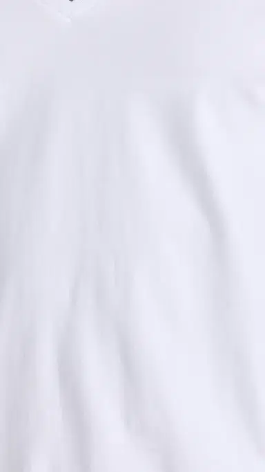 FALKE Cotton V Neck Tee 2 Pack White M | Thumbnail 6