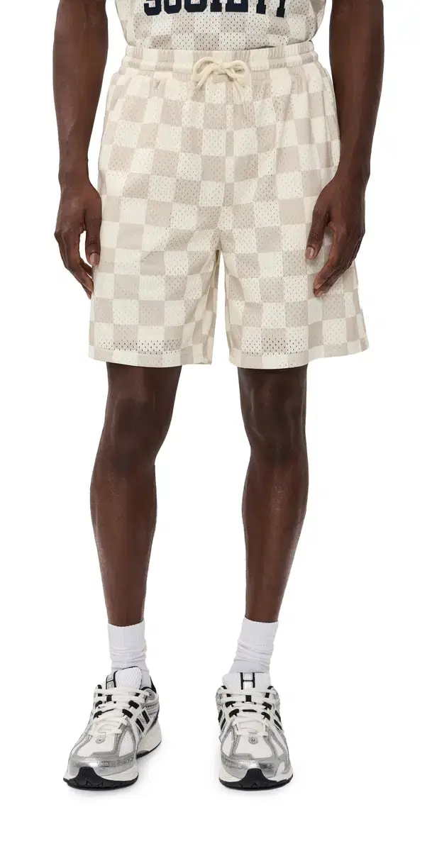 Shawn Mesh Shorts 8 ight Sand