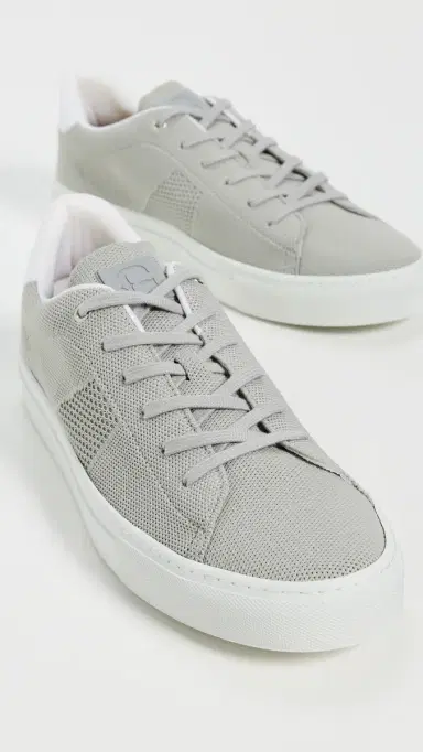 GREATS Royale 2.0 Knit Sneakers Grey/White 8 | Thumbnail 4 GREATS Royale 2.0 Knit Sneakers Grey/White 8 | Thumbnail 4