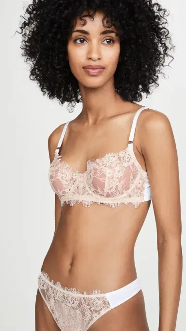 Skarlett Blue Entice Balconette Bra White/Nylon 30D | Thumbnail 2 Skarlett Blue Entice Balconette Bra White/Nylon 30D | Thumbnail 2