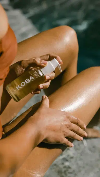 KOBA Gold Drip Nourishing Body & Hair Oil No Color | Thumbnail 3