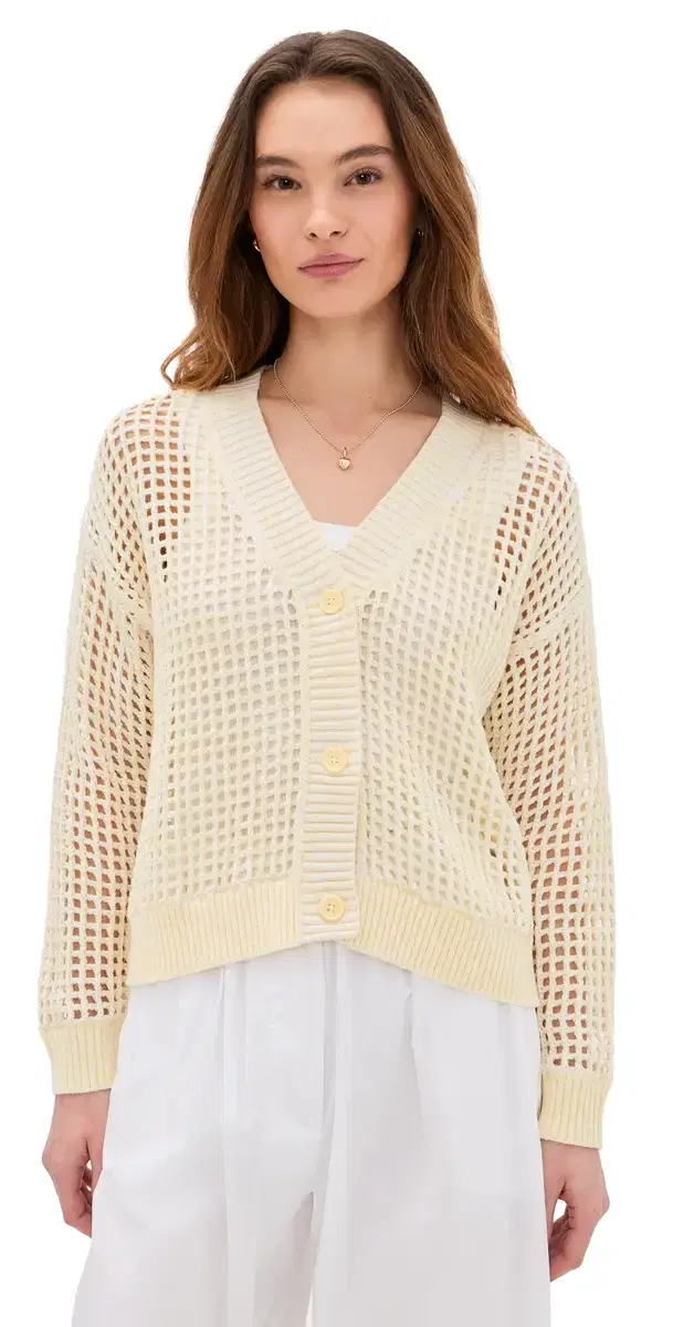 Camellia Cardigan Honeysuckle
