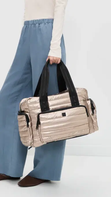 Think Royln Voyager Travel Bag Pearl Cashmere One Size | Thumbnail 3