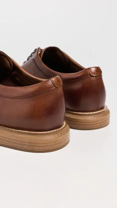 Cole Haan Grand Neoclassic Plain Toe Oxfords Ch British Tan/Italian Dark | Thumbnail 3