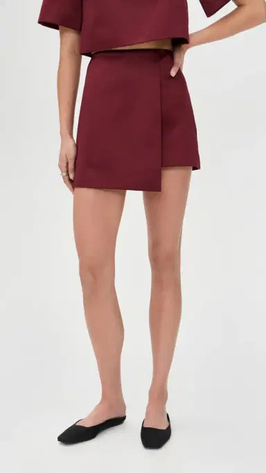 By Malene Birger Raye Skirt Cabernet | Thumbnail 2 By Malene Birger Raye Skirt Cabernet | Thumbnail 2