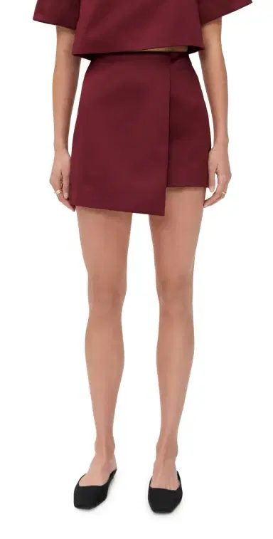 By Malene Birger Raye Skirt Cabernet | Thumbnail 1 By Malene Birger Raye Skirt Cabernet | Thumbnail 1