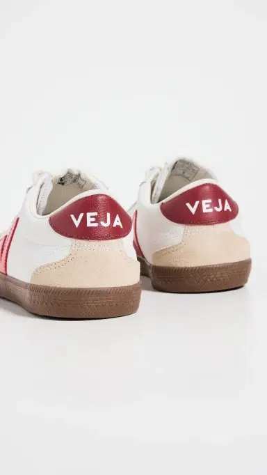 Veja Volley O. T. Leather Sneakers White Pekin Bark | Thumbnail 4