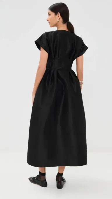 Kika Vargas Tsige Dress Black | Thumbnail 4 Kika Vargas Tsige Dress Black | Thumbnail 4