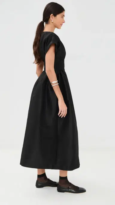 Kika Vargas Tsige Dress Black | Thumbnail 5 Kika Vargas Tsige Dress Black | Thumbnail 5