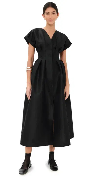 Kika Vargas Tsige Dress Black | Thumbnail 1 Kika Vargas Tsige Dress Black | Thumbnail 1