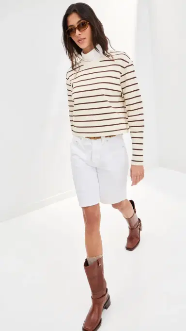 LE BOP Danica Crop Top Chocolate/ | Thumbnail 2