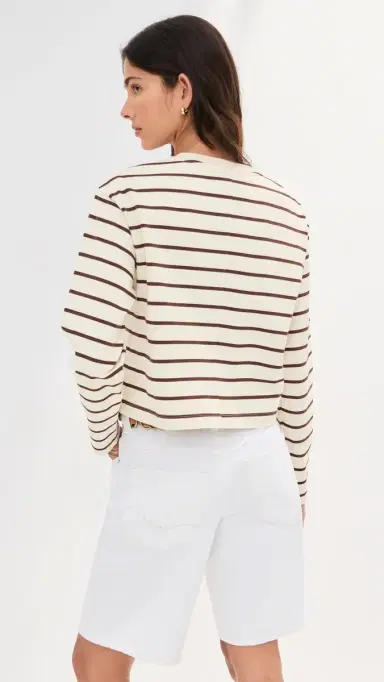 LE BOP Danica Crop Top Chocolate/ | Thumbnail 4