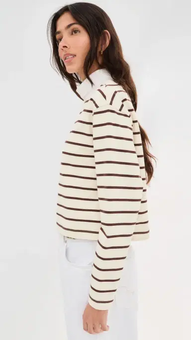 LE BOP Danica Crop Top Chocolate/ | Thumbnail 5