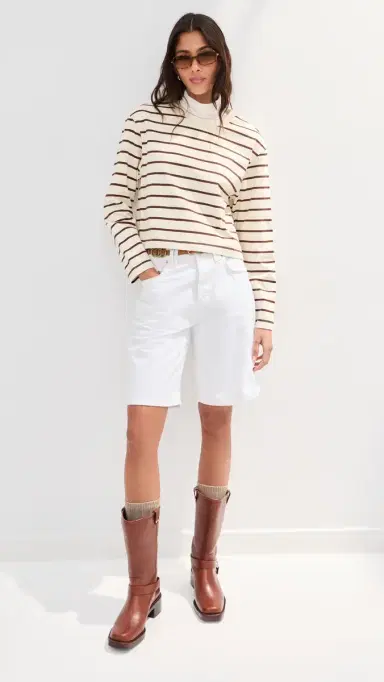 LE BOP Danica Crop Top Chocolate/ | Thumbnail 6