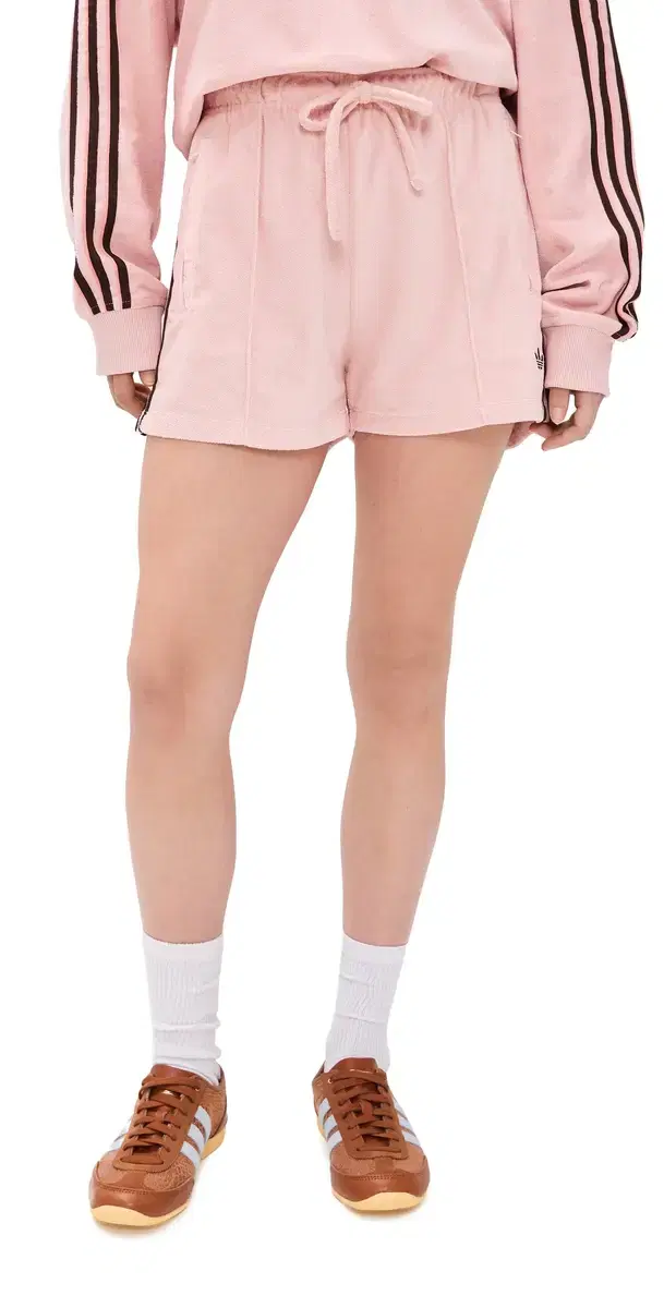 Terry Cloth Shorts Sandy Pink