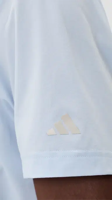 Adidas Golf Ultimate365 Tour Twistknit Polo Shirt Crystal ky | Thumbnail 6