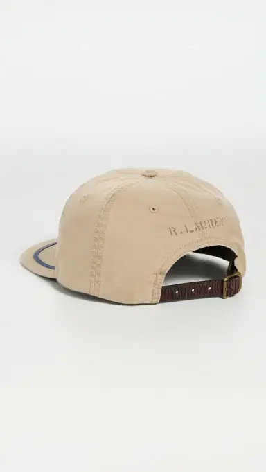 Polo Ralph Lauren Featherweight Twill Polo Society Sport Cap Rl Khaki One Size | Thumbnail 5
