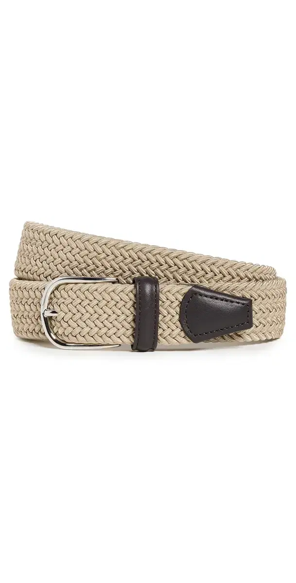 Anderson's Nylon Woven Belt Tan F5