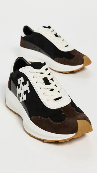 Tory Burch Tory Trainers Perfect Black/Blanc/Cocoa 7 | Thumbnail 5