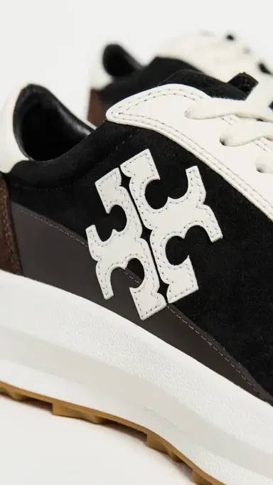 Tory Burch Tory Trainers Perfect Black/Blanc/Cocoa 7 | Thumbnail 6