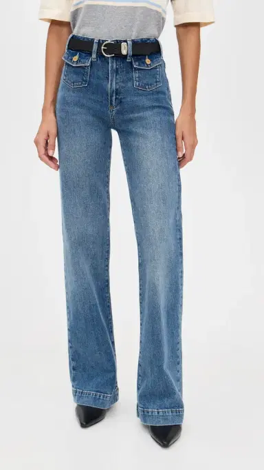 PAIGE Leenah Jeans with Mini Patch Pockets Coventry 29 | Thumbnail 2
