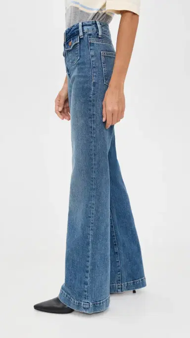 PAIGE Leenah Jeans with Mini Patch Pockets Coventry 29 | Thumbnail 4