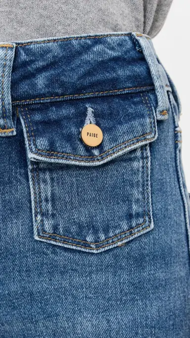 PAIGE Leenah Jeans with Mini Patch Pockets Coventry 29 | Thumbnail 6
