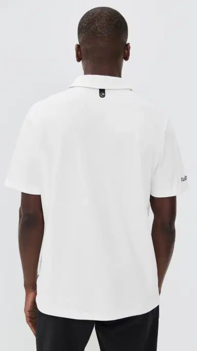 Malbon Fairway Baldwin Polo White S | Thumbnail 3