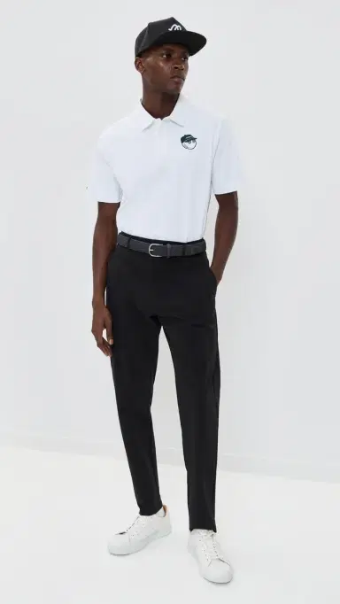Malbon Fairway Baldwin Polo White S | Thumbnail 5