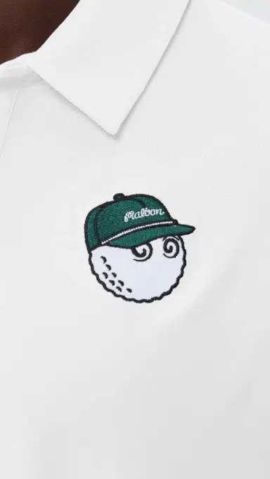 Malbon Fairway Baldwin Polo White S | Thumbnail 6