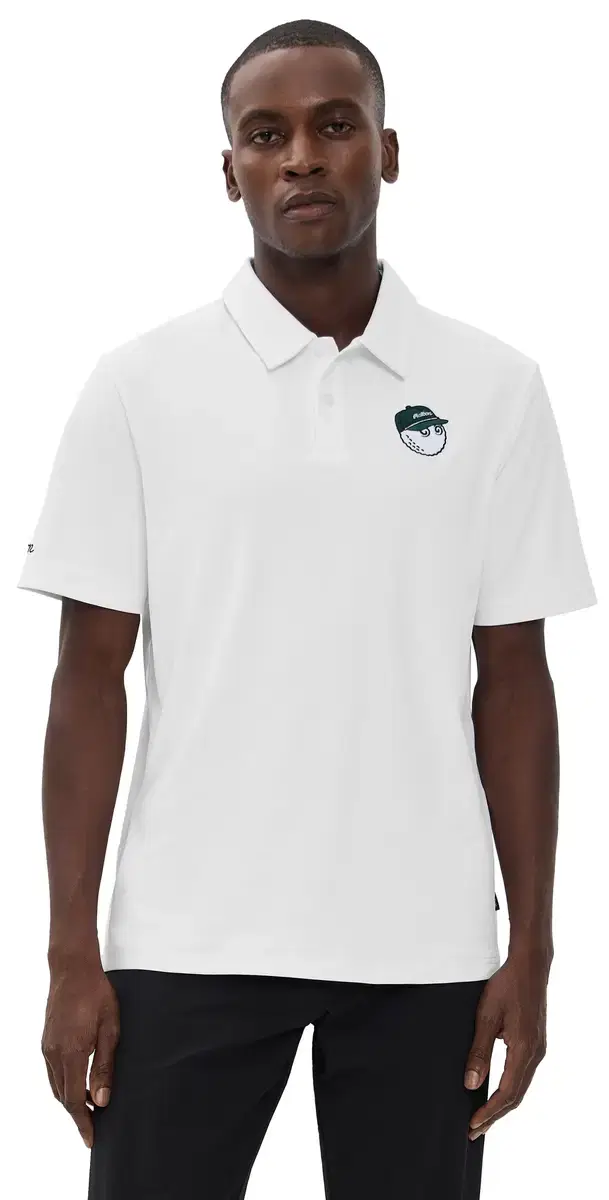Malbon Fairway Baldwin Polo White