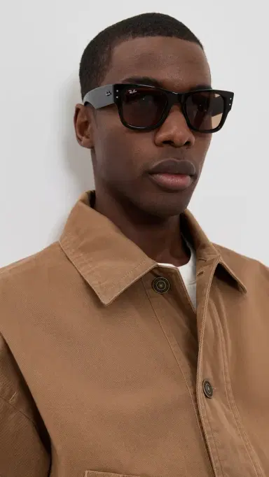 Ray-Ban Mega Wayfarer Sunglasses Havana One Size | Thumbnail 4 Ray-Ban Mega Wayfarer Sunglasses Havana One Size | Thumbnail 4