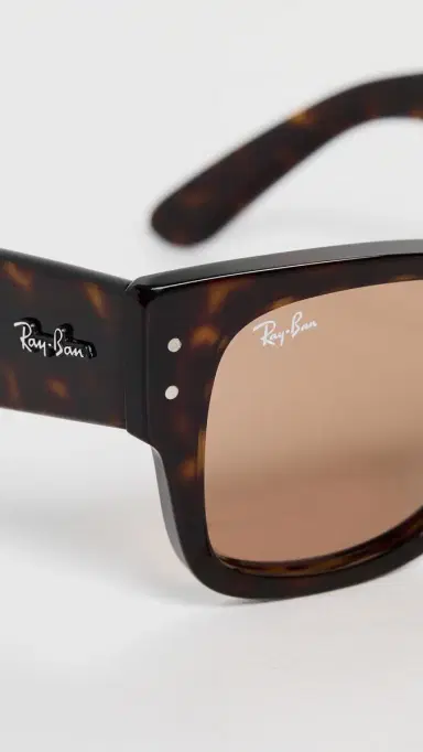 Ray-Ban Mega Wayfarer Sunglasses Havana One Size | Thumbnail 6 Ray-Ban Mega Wayfarer Sunglasses Havana One Size | Thumbnail 6
