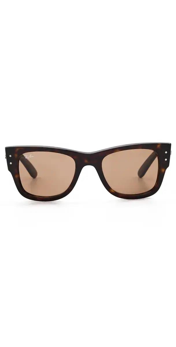 Mega Wayfarer Sunglasses Havana One Size