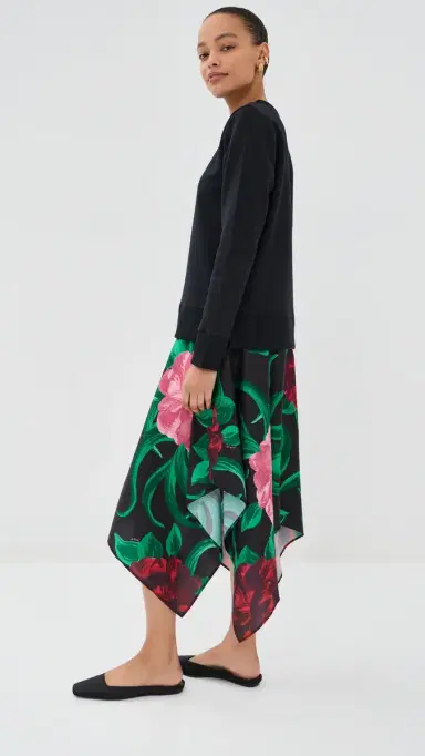 La DoubleJ Sporty Foulard Dress Peony XL | Thumbnail 4 La DoubleJ Sporty Foulard Dress Peony XL | Thumbnail 4