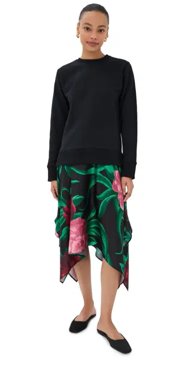 La DoubleJ Sporty Foulard Dress Peony XL | Thumbnail 1 La DoubleJ Sporty Foulard Dress Peony XL | Thumbnail 1
