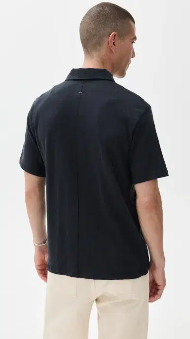 rag & bone Classic Flame Polo Black M | Thumbnail 3 rag & bone Classic Flame Polo Black M | Thumbnail 3
