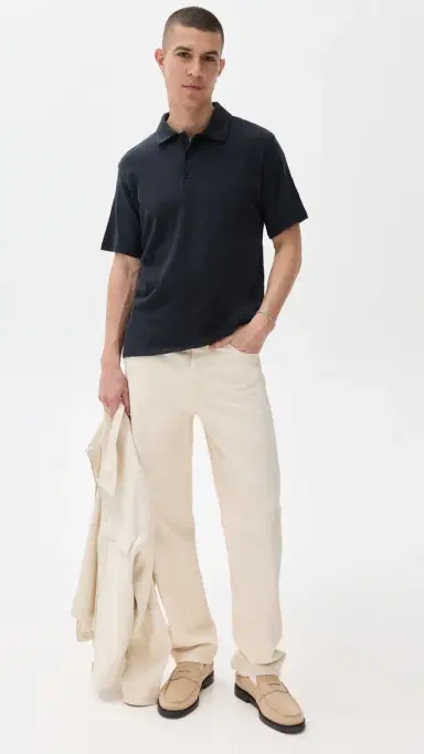 rag & bone Classic Flame Polo Black M | Thumbnail 5 rag & bone Classic Flame Polo Black M | Thumbnail 5