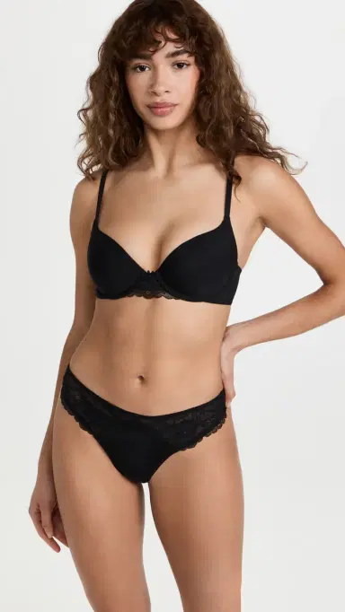 Skarlett Blue Minx Thong Black | Thumbnail 5