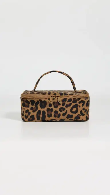 BAGGU Small Cosmetic Case Leopard One Size | Thumbnail 2