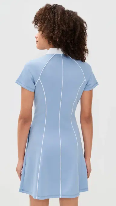 Greyson Soleil Polo Dress Wolf Blue - 476 M | Thumbnail 3