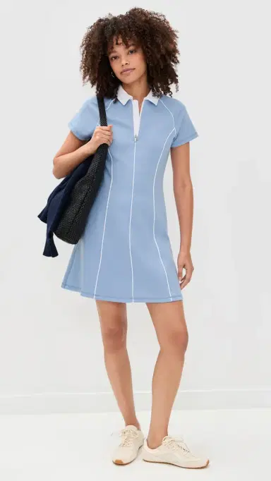 Greyson Soleil Polo Dress Wolf Blue - 476 M | Thumbnail 5