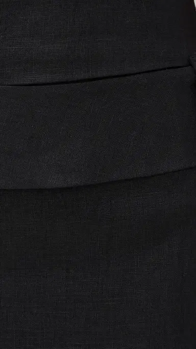 SIR. Raquel Off Shoulder Midi Dress Black | Thumbnail 6 SIR. Raquel Off Shoulder Midi Dress Black | Thumbnail 6