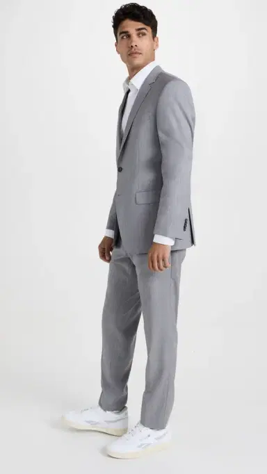 BOSS Slim Fit Suit Grey 48 | Thumbnail 4 BOSS Slim Fit Suit Grey 48 | Thumbnail 4