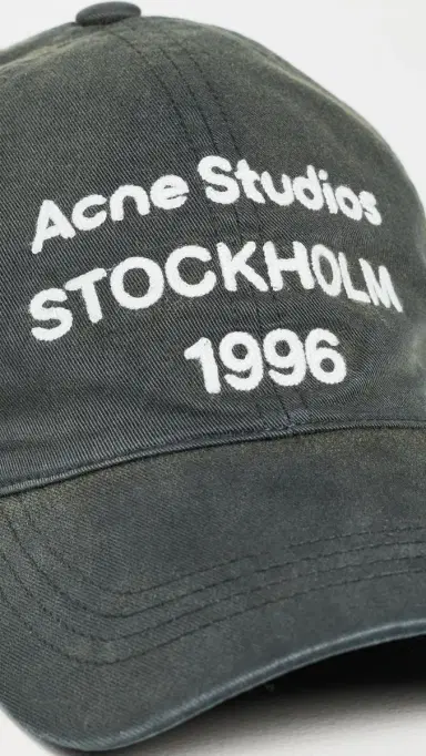 Acne Studios Carliy 1996 Cap Faded Black One Size | Thumbnail 4 Acne Studios Carliy 1996 Cap Faded Black One Size | Thumbnail 4
