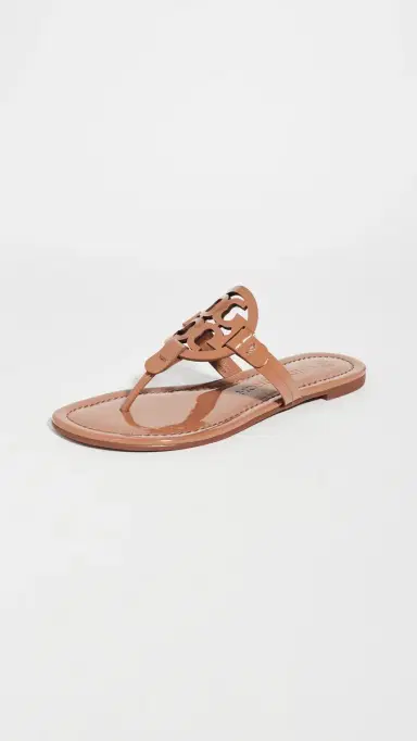 Tory Burch Miller Sandals Tan | Thumbnail 2
